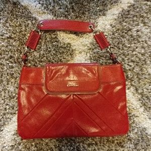 Calvin Klein Red Leather Purse